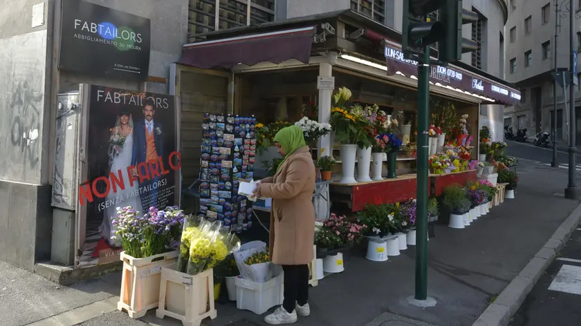 Il chiosco di largo Riborgo destinato a sparire dal 2032 (foto Francesco Bruni)