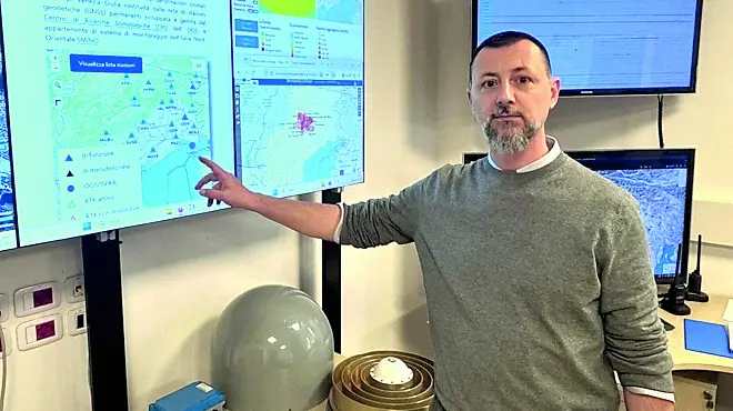 Matteo Picozzi, direttore del Centro di ricerche sismologiche dell’Istituto nazionale di oceanografia e di geofisica sperimentale