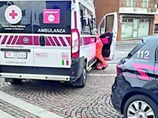 I soccorsi a Carlino, dove un uomo di 63 anni è stato aggredito in strada