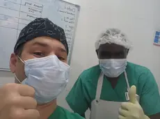 Paolo Prelazzi in sala operatoria