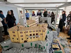 L'inaugurazione del castello di Duino in versione Lego (Lasorte)