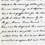 Un passaggio della lettera del luglio 1907 (credits: Special Collections and University Archives at McFarlin Library, University of Tuls)