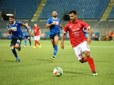 Mirko Gori nel 2022 con la maglia della Triestina (foto Lasorte)