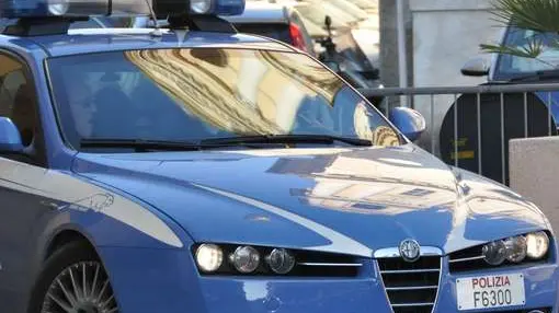 Una Volante della polizia