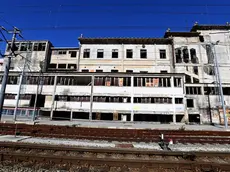 Una veduta dell’ex albergo Emigranti a Fiume (foto Novi list)