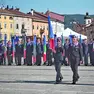 La mattinata in piazza Vittoria con i carabinieri e i rappresentanti dell’Anac di Gorizia e di altre province arrivati nel capoluogo isontino per la festa dei 100 anni. (Foto Tibaldi)