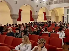 L'aula magna del polo universitario goriziano
