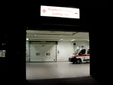 Il pronto soccorso dell’ospedale di Monfalcone (foto archivio Bonaventura)