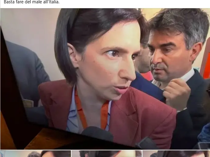 Il nuovo post su Facebook del sindaco di Trieste Roberto Dipiazza dedicato alla segretaria del Pd Elly Schlein