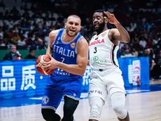 Stefano Tonut nel match vinto contro l’Angola agli ultimi Mondiali