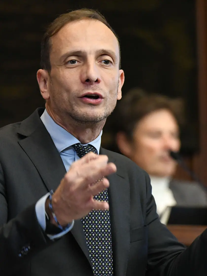 Il governatore Fvg, Massimiliano Fedriga