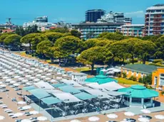 La zona della spiaggia Git dell’ingresso principale
