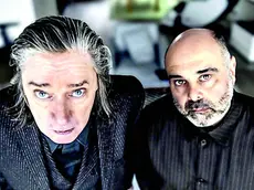 Theo Teardo (a destra) con il berlinese Blixa Bargeld