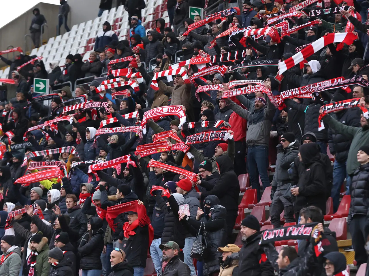 I tifosi della Triestina