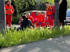 L'intervento del personale medico sanitario in viale Miramare