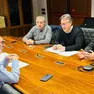 Al tavolo con l'assessore Riccardi