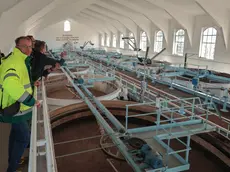 Scatto di archivio di un sopralluogo all’Acquedotto Randaccio a San Giovanni di Duino foto Lasorte