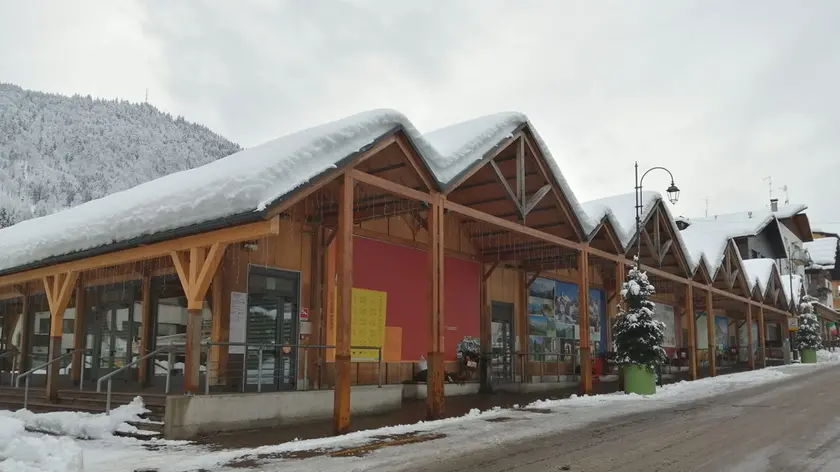 Il mercato coperto di Tarvisio.