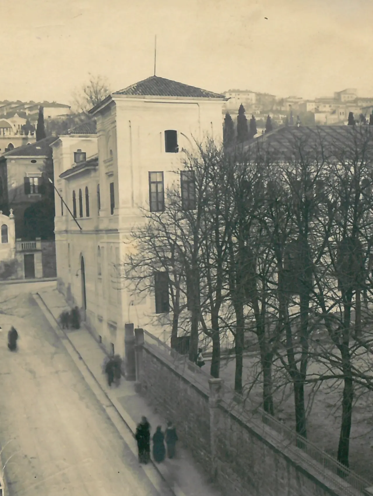 Ecco come si presentava l'area della Ginnastica triestina (Archivio Sgt)