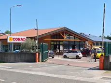 Il supermercato Conad a Opicina (Lasorte)