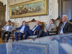 La conferenza stampa in Comune (Silvano)