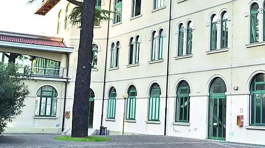 Il liceo scientifico Copernico in via Planis a Udine