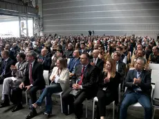 La platea del Safety Day a Monfalcone (Bonavenura)