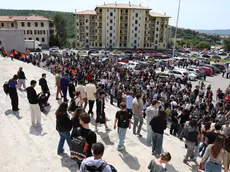 L'evacuazione simulata all'Università di Trieste (Lasorte)