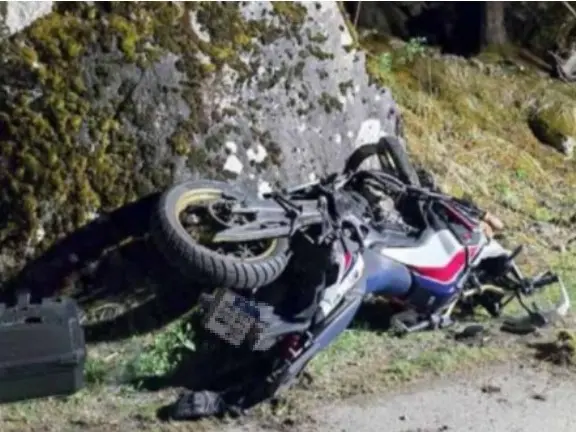 La foto del luogo dell'incidente (L'Adige)
