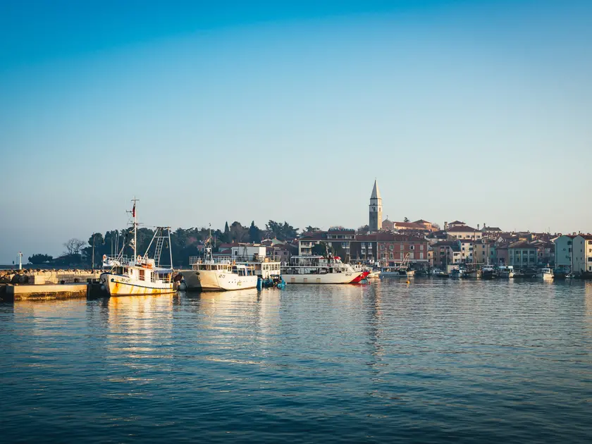 Il porto comunale di Isola d’Istria