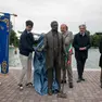 Inaugurata la statua di Valentinis