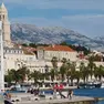Una veduta di Spalato