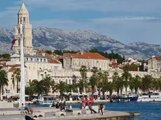 Una veduta di Spalato