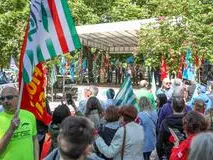 La Festa dei lavoratori a Gradisca (Foto Tibaldi)