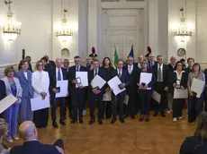 I Maestri del Lavoro premiati in Prefettura a Trieste (Lasorte)