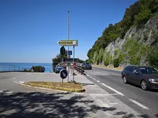 L’incrocio e la strada per la spiaggia di Canovella de’ Zoppoli Foto Andrea Lasorte