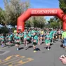 La colorata partenza della Family Run. Foto Bruni