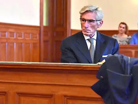 Tomislav Horvatinčić in Tribunale qualche anno fa foto da vecernji.hr