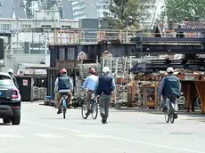 Il cantiere di Panzano della Fincantieri (foto Katia Bonaventura)