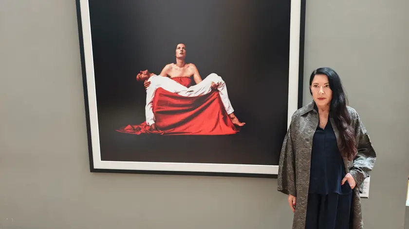 L'artista Marina Abramović: apre alle Gallerie dell'Accademia "Transforming Energy"