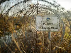 Un segnale ai confini sloveni