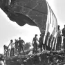 Un’immagine storica del terremoto che colpì il Friuli il 6 maggio del 1976