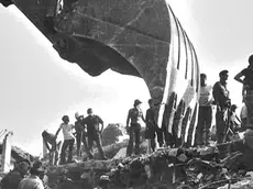 Un’immagine storica del terremoto che colpì il Friuli il 6 maggio del 1976
