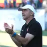Il tecnico Antonio Andreucci alla Triestina nel 2016-’17 (foto Andrea Lasorte)