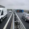 L'incidente in A4 nel tratto tra Villesse e Palmanova, in direzione Venezia