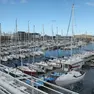 Barche ormeggiate in Sacchetta a Trieste (archivio Lasorte)