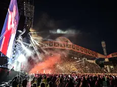Il concerto di Robbie Williams allo stadio Rocco di Trieste (Lasorte)