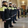 I vigili urbani a Gorizia durante la festa del corpo