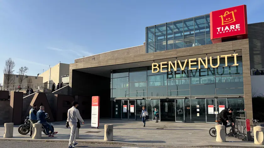 Il centro commerciale Tiare di Villesse