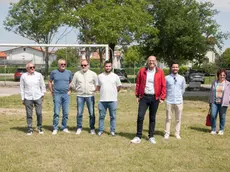 Il campo di calcio riaperto dall’amministrazione comunale a Begliano foto Bonaventura